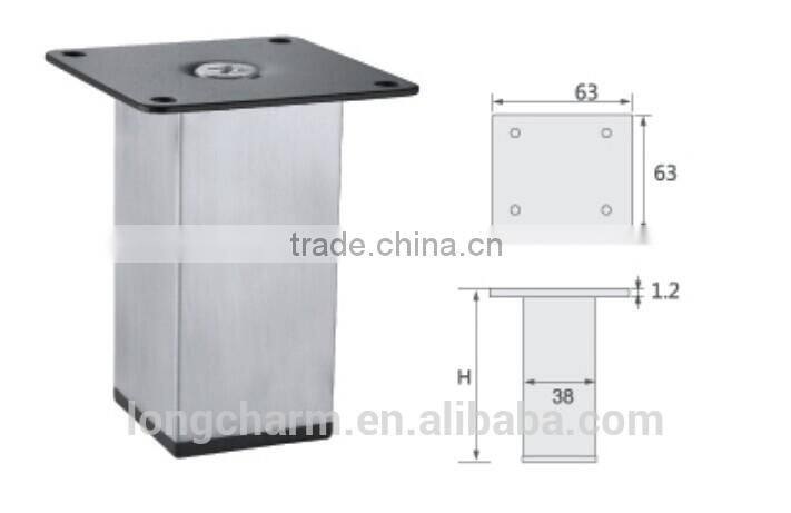 metal cabinet legs hardware feet for cabinet chrome sofa feet from Guangzhou Hardware