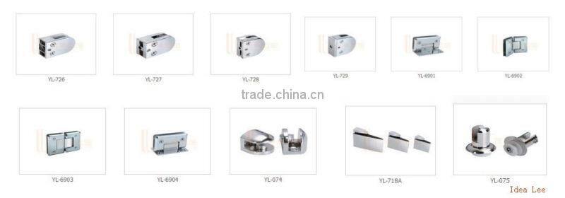 glass bracket zinc alloy glass clamps glass shelf bracket