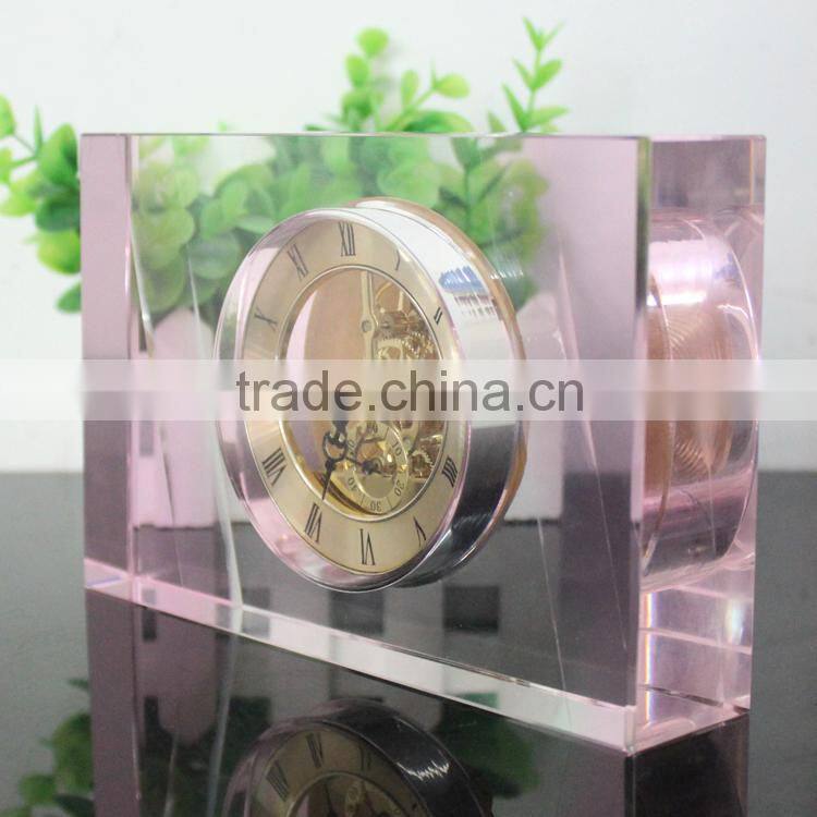 Diy Crystal Desktop Clock for decoration