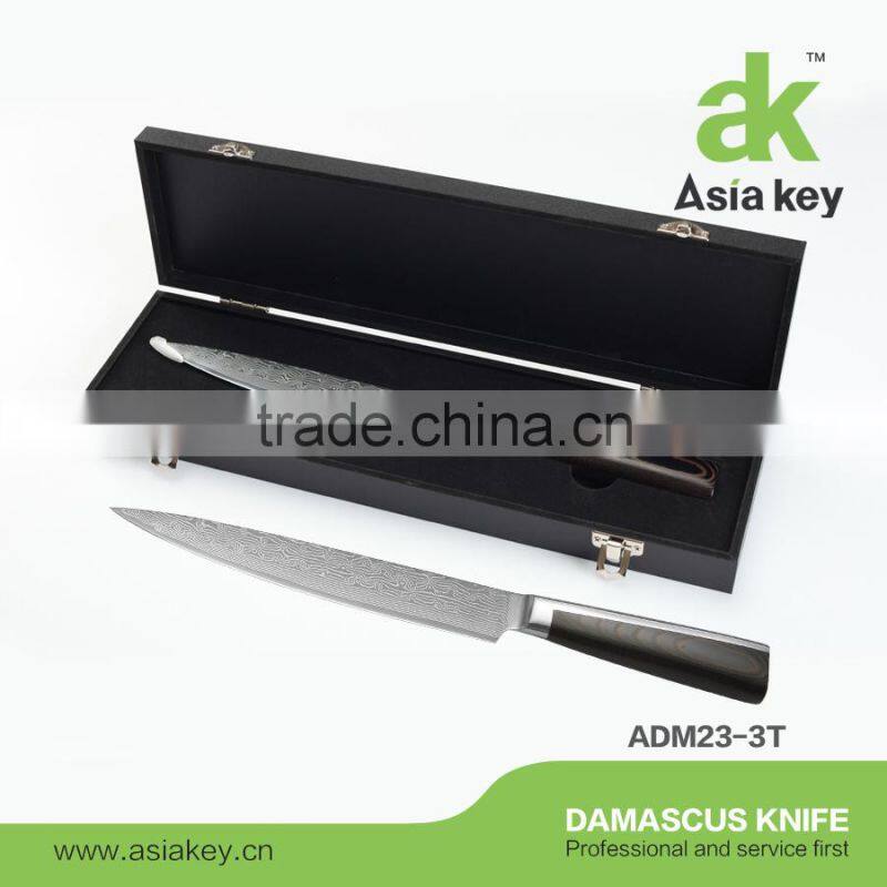 Popular VG10 damascus steel kitchen knife,santoku knife