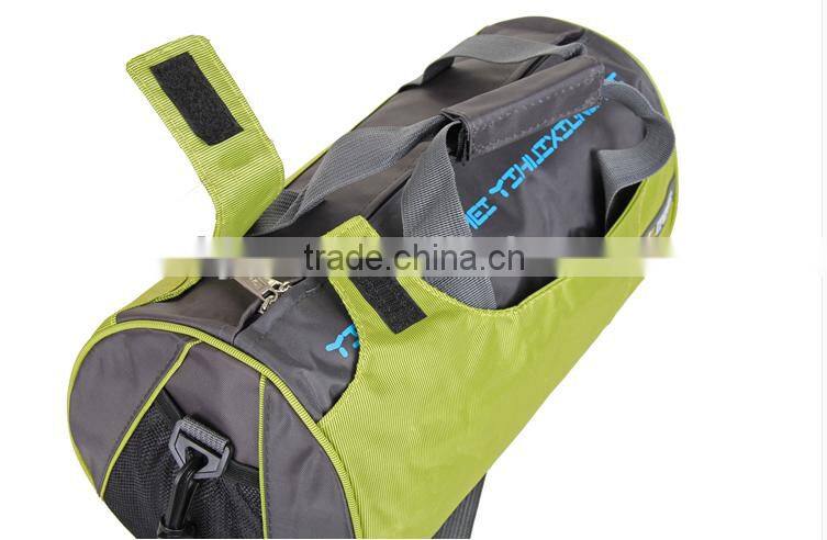 Unique Style Personalized Waterprooof Lightweight Barrel Lined Gym Sports Duffel Bag / Cylinder Sports Equipment Gym Bag