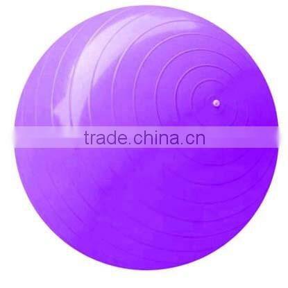 Yoga ball to increase Stability and Exercise abs, back, gluts, hips, arms