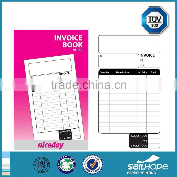 Super quality newly design bill invoice books