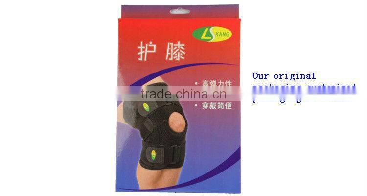 Hot Adjustable Strap Elastic Patella Sports Support Brace Black