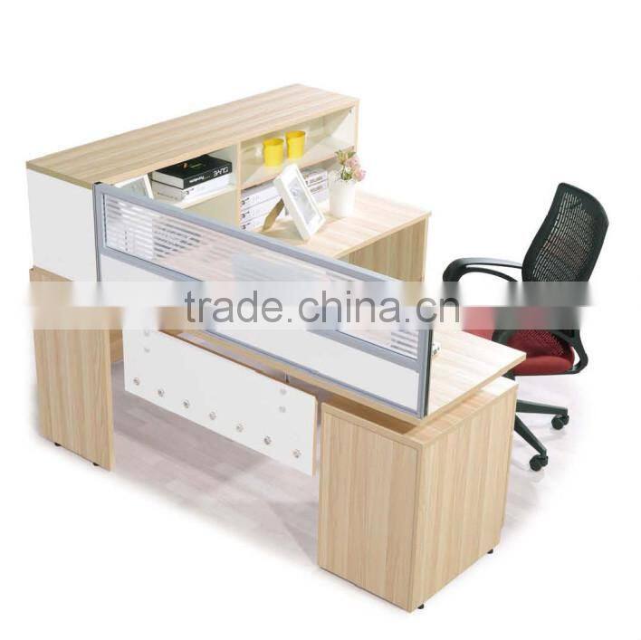 Commercial office furniture with wooden design modern office table for wholesale