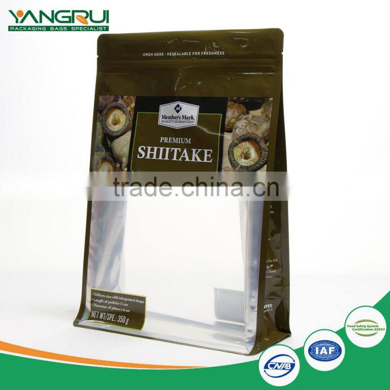 stand up pouch with zipper pet food packaging bag