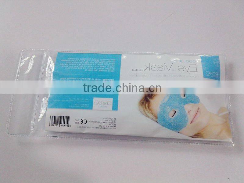 gel eye mask with fabric lining