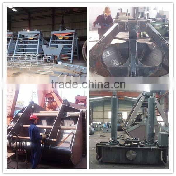 hot sale orange peel hydraulic crane grab for excavator