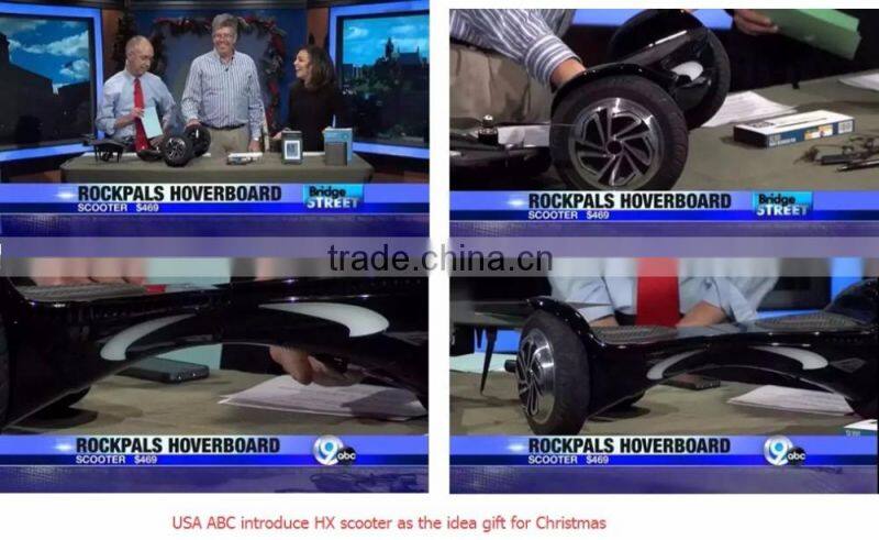 HX 6.5 inch self balancing scooter 2 wheel for kids with CE FCC RoHs UL certificate