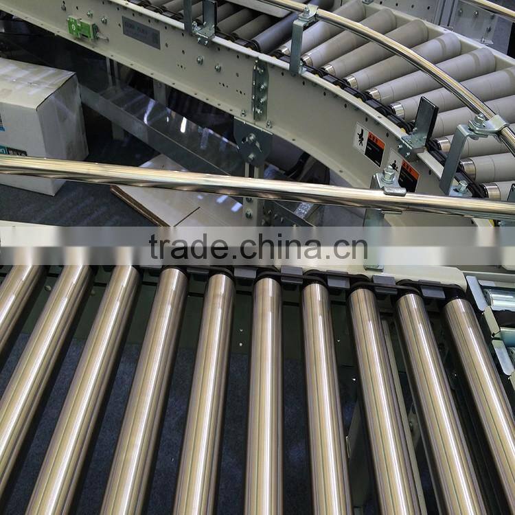 Curve Running Roller Conveyor