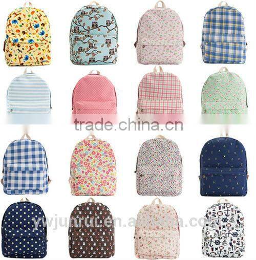 Promotional custom floral backpack