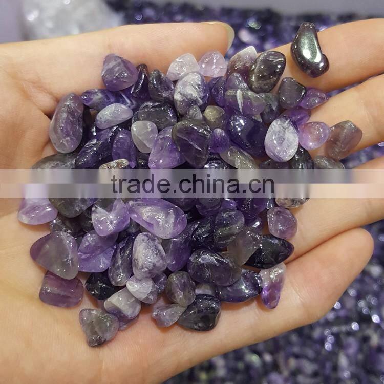 Wholesale All Sizes of Tumbled Amethyst Stones