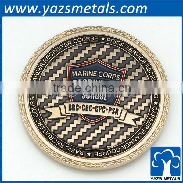 hot sales engrave metal enamel trolley coin