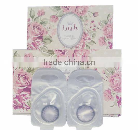 Lush illume monthly luxury cosmetic big eye colour contact lenses
