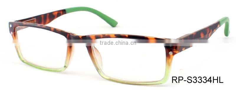 Wholesale grad. demi fashion design cheap promotional reading glasses with pouch