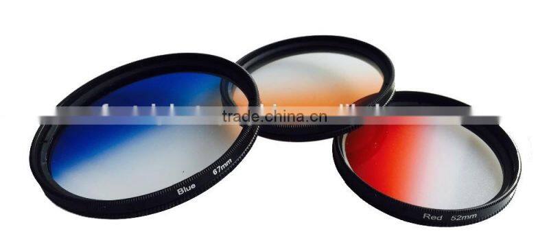 Professional Ultrathin Optical Color Graduated Fliter With Video DSLR