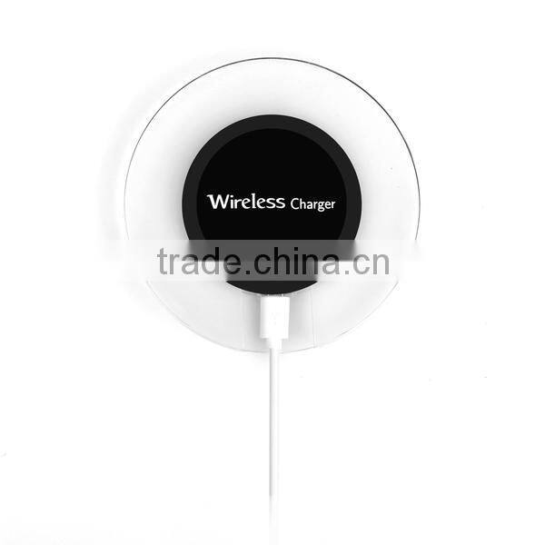 2015 Newest Design Qi Wireless Charger Genuine PAD for samsung galaxy s6 edge and Mobile Phone