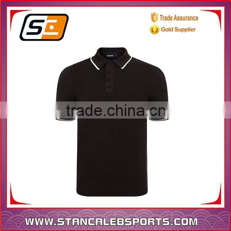 Stan Caleb 2016 custom softextile mens polo shirt
