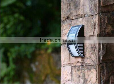 new design patent Solar Wall light PIR motion sensor