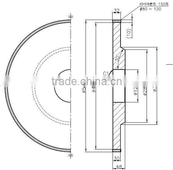 Grinding wheel/diamond grinding wheel/cbn grinding wheel