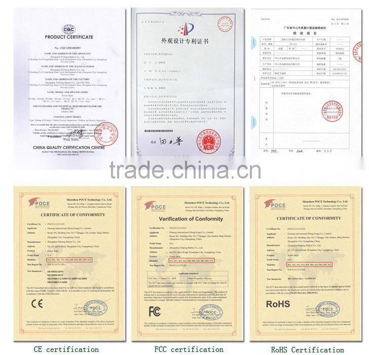 hot new products 2016 restaurant cell phone charging station menu holder power bank 20000mAh