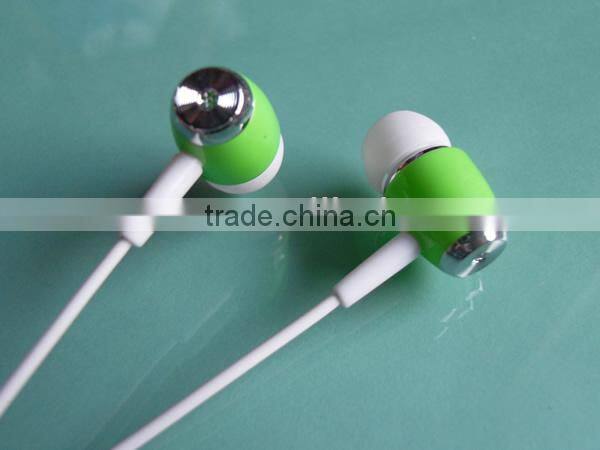 High Quality 3.5mm Plug in promotional red earphone&earbud in bulk