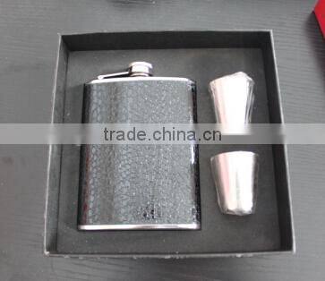 Factory supply stainless steel wine cup with HIP FLASK
