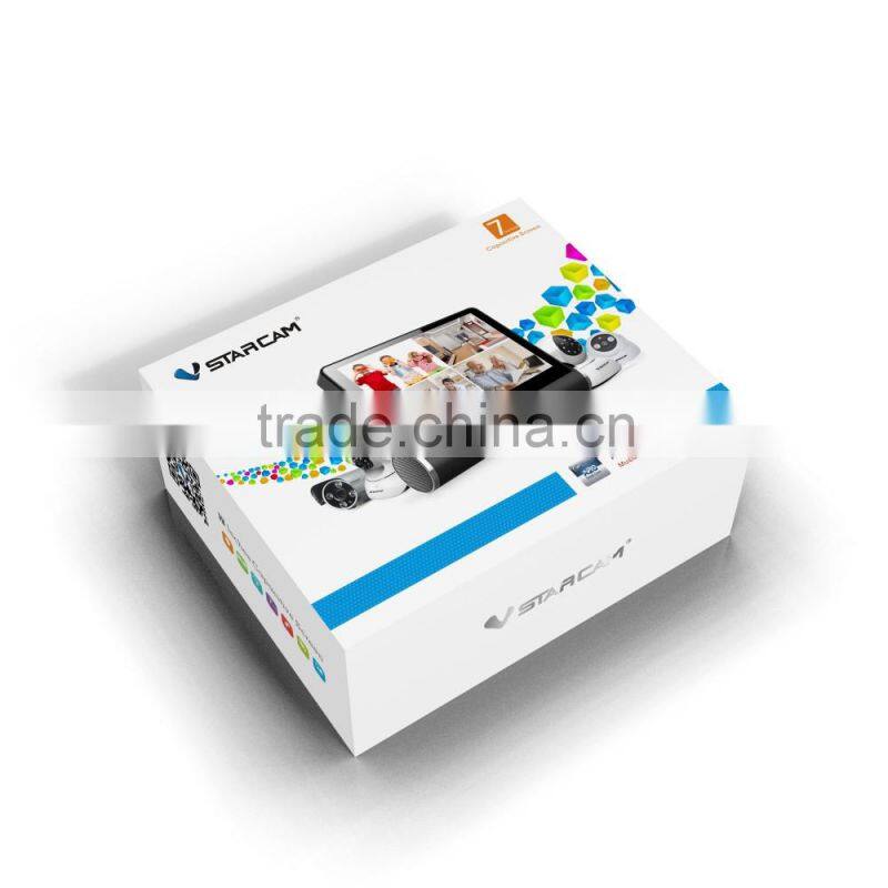 7inch touch screen HD Wifi NVS Hot New Products Real time record 7 inches touch screen home security alarm camera system