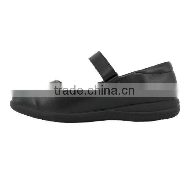 Guangzhou OEM Microfiber Leather No Brand School Shoes for Girls