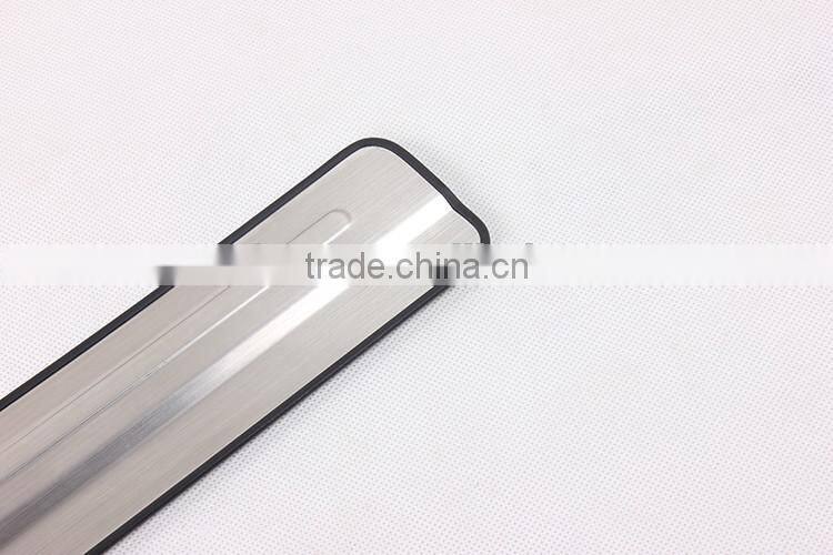 LED Door Sill Scuff Plate ABS Chrome 4 Pcs Body Kit For F-oc us 2012 Accessories