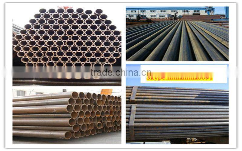 ERW Black Carbon Steel Pipe factory price