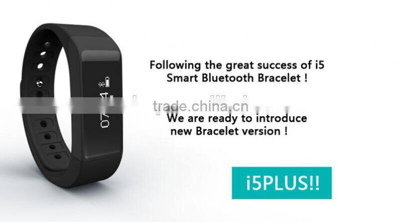 I5 plus TPU Fitness Tracker Clock Anti-lost Passometer i5 Plus Smart Bracelet