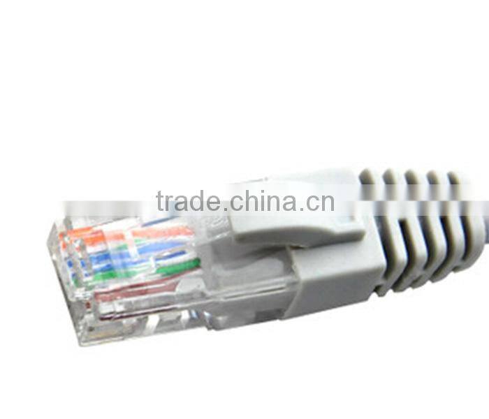 LONG 5m grey Colour Fast Cat5e LAN PATCH Network Cable with RJ45 Connections