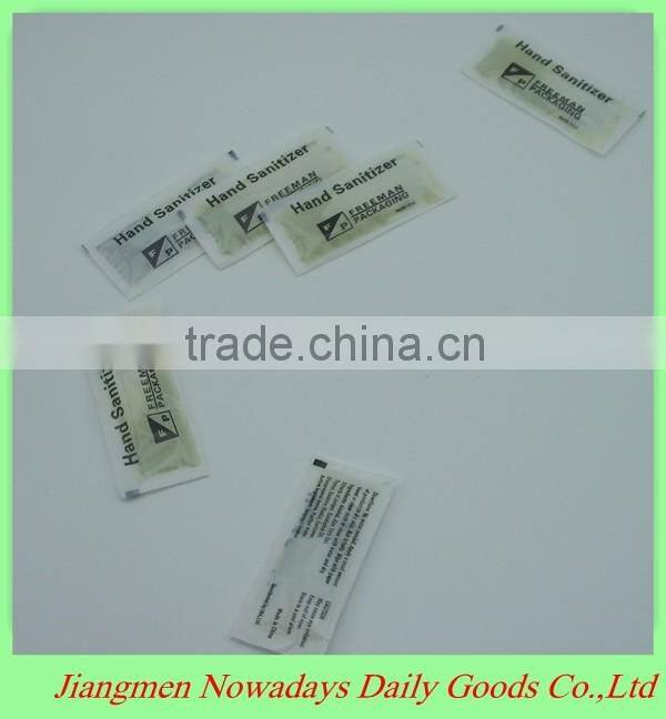 Waterless purell instant acohol based hand sanitizer gel bag with MSDS