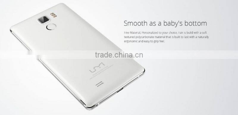 FingerPrint 5.0" UMI FAIR MTK6735 Quad core Dual SIM 4G FDD-LTE mobile phone