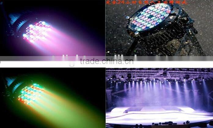 162W High Power Outdoor LED Par Light Strobe 54 3W
