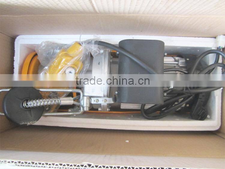 Small Electric Cable Pulley Hoist