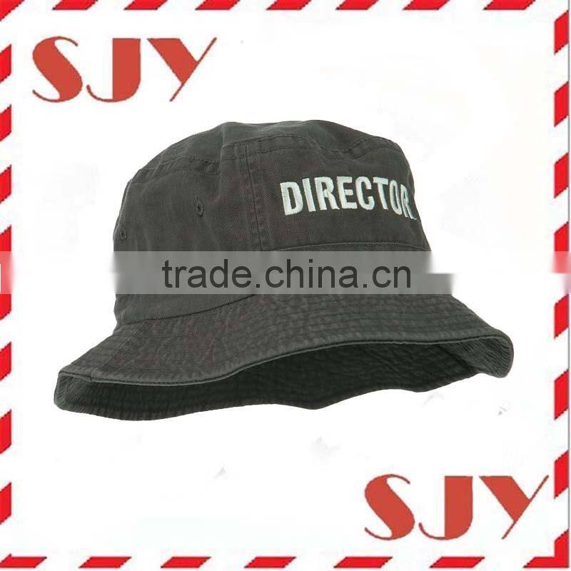 Custom Made Embroidery Dyed Bucket Hat