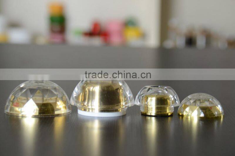 Fashion professional manufacturer acrylic cosmetic jars plastic container