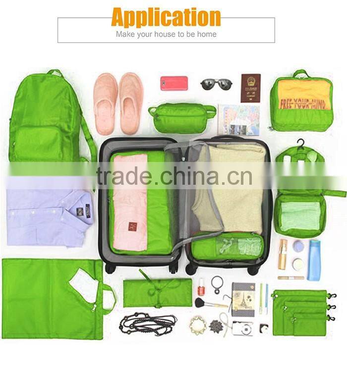 Durable easy operation multifunctional polyester small packing cube