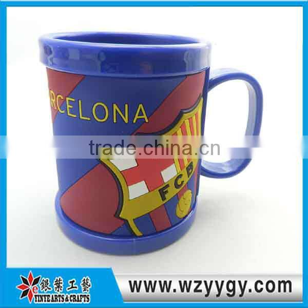 charm 3D pvc mug cup for girls