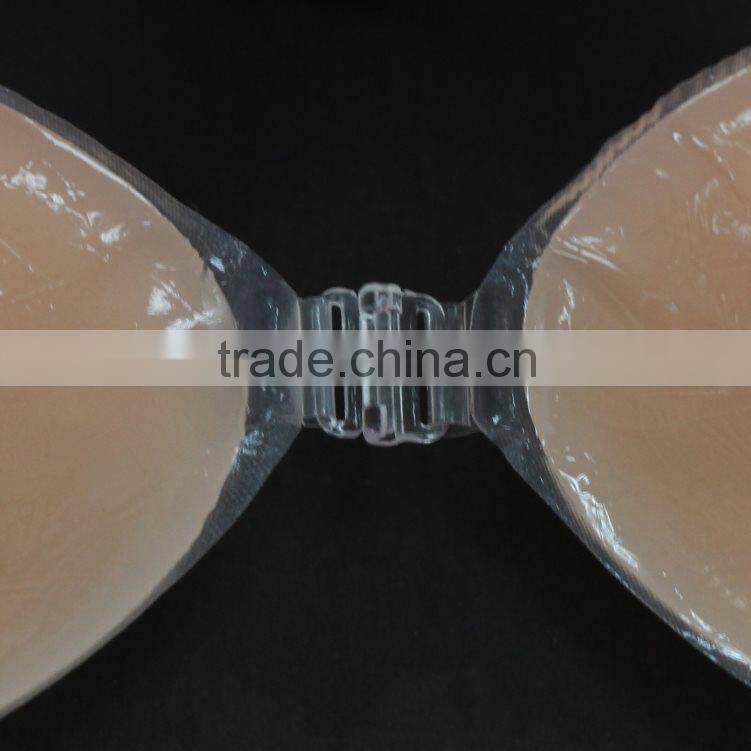 ladies sexy push up inflatable invisible bra new design