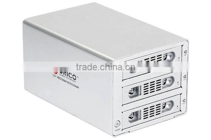 3bay 3.5" SATA HDD RAID enclosure with multi kinds of RIAD mode