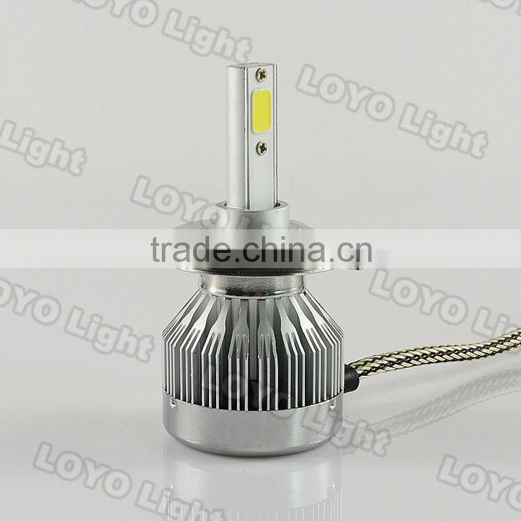 Super low price auto headlamp H4 30w 3000lm Hi low beam led car headlight bulb
