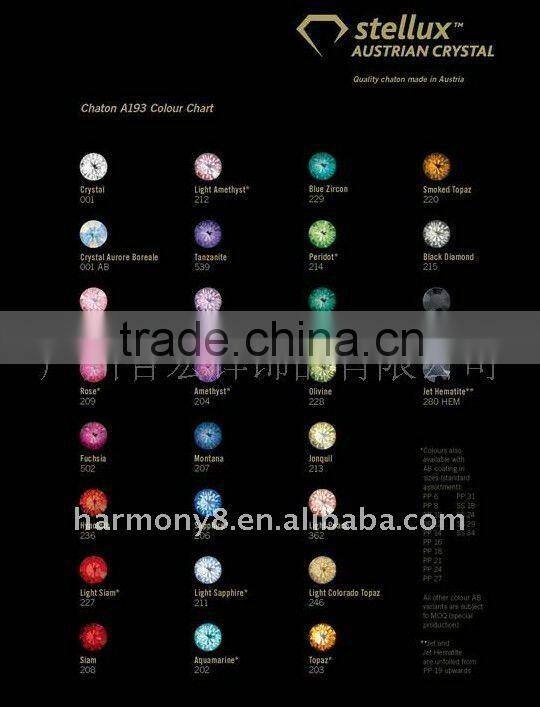 Stellux A193 Quality chaton crystal