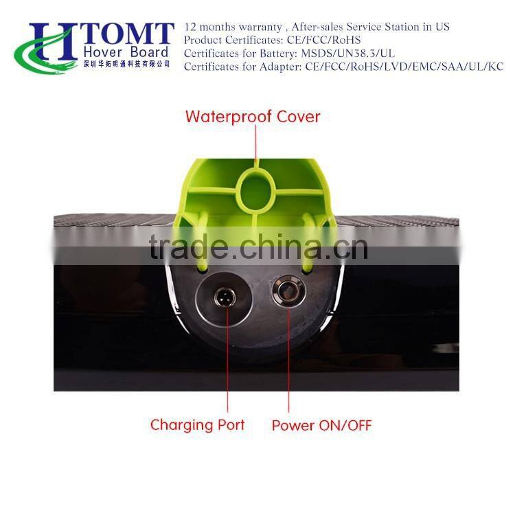 2016 stand up hoverboard with bluetooth two wheel smart balance electric scooter