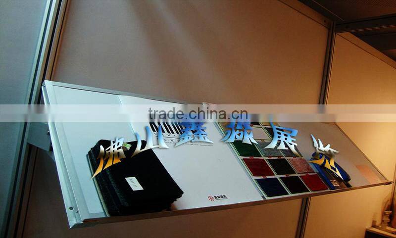 The exhibition booth exhibition shelf aluminum frame than the shelf plate bracket
