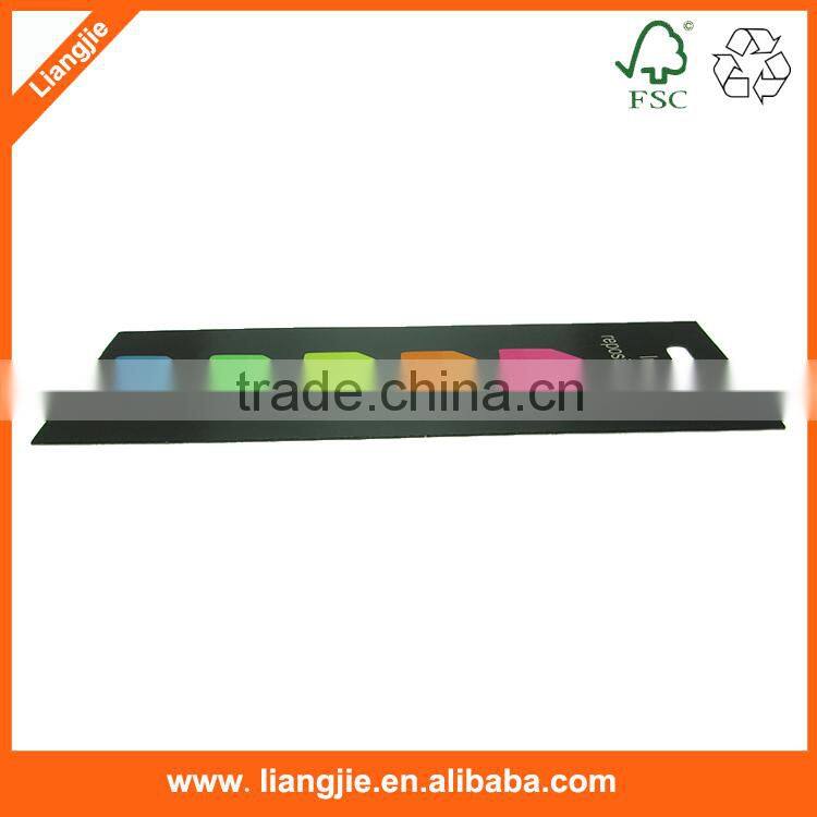 PET laber house shape sticky tabs,promotional sticky notes