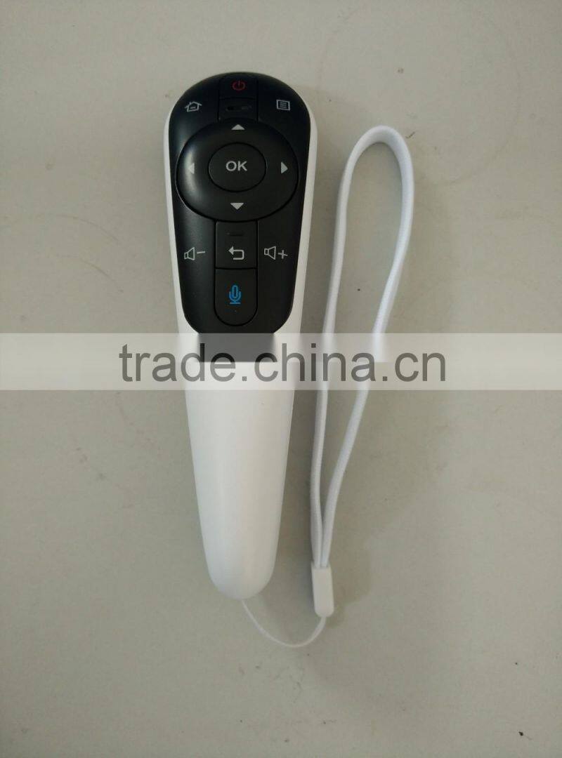 original easy learn TV voice remote control with white color RRMCGB122W