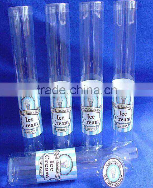 2015 hot wholesale fashionable plastic round tube